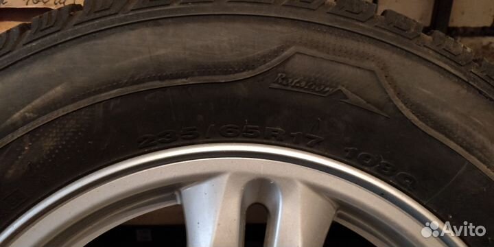 Комплект колес r17 зимних Hyundai Santa Fe