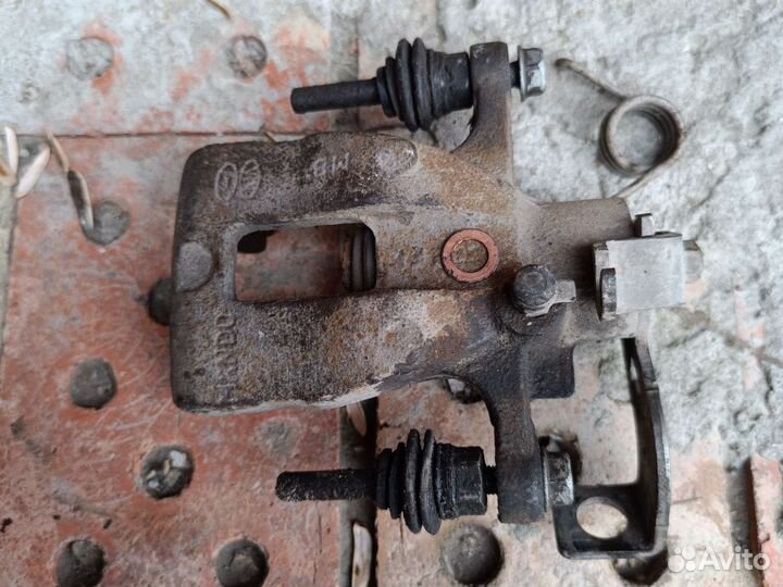 Суппорта+ диски тормозные задние Солярис