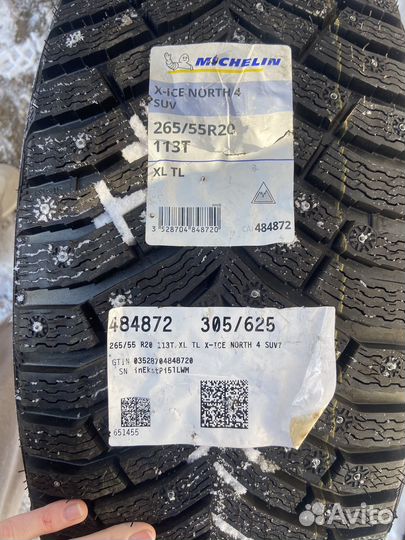 Michelin X-ICE NORTH 4 SUV ZP 265/55 R20 113T