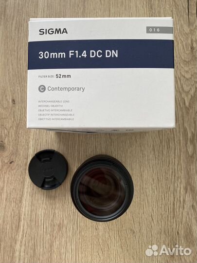 Объектив Sigma 30 mm 1 4 Sony E