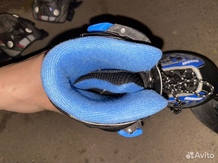 Коньки детские раздвижные 30-33