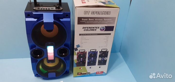 Большая колонка Speaker беспроводная, мощный звук