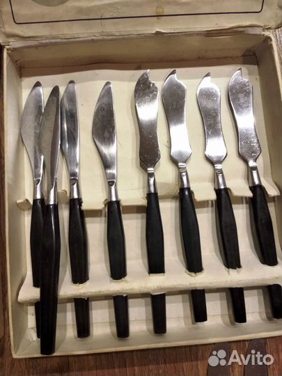 Набор столовых приборов Ижорец, Ленинград, СССР