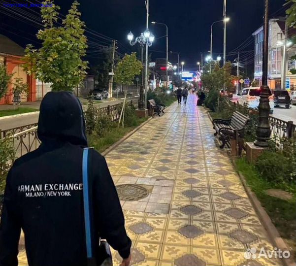 Зип-худи Armani Exchange Milano/New York