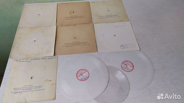 Открытки пластинки СССР
