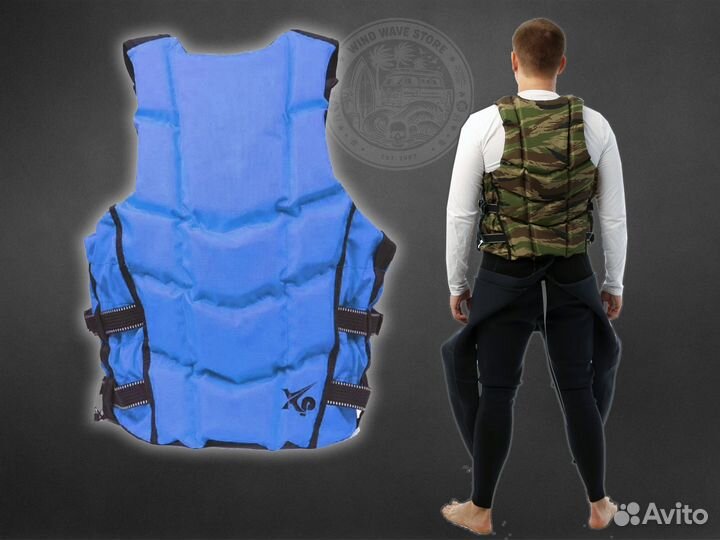 Спасательный жилет HikeXp Standart Blue