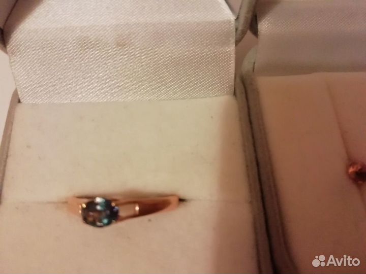 Набор с уральскими александритами