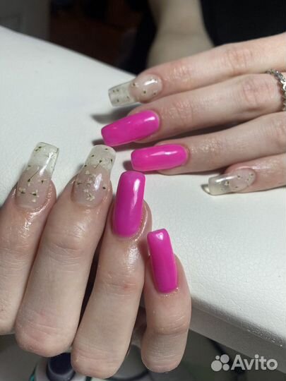 Наращивание ногтей на дому