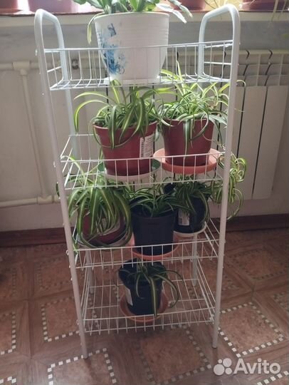 Этажерка на колёсах (4-уровня)