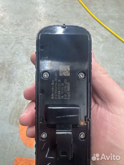 Блок кнопок стеклоподъемников mercedes