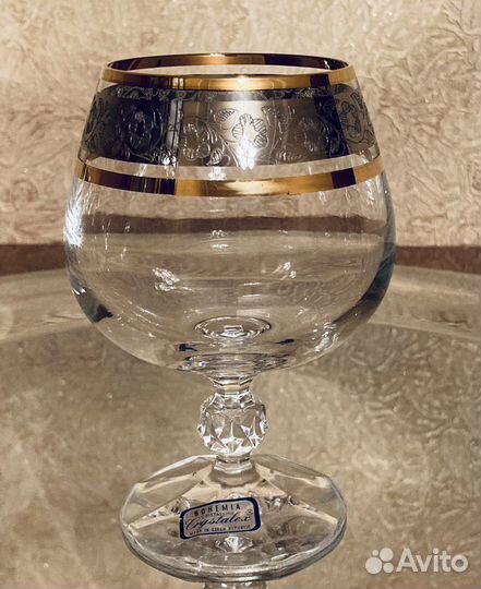 Набор фужеров Чехия и Югославия