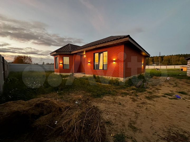 Коттедж 110 м² на участке 10 сот.