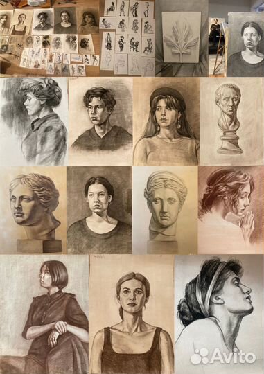 Академический рисунок на заказ, наброски