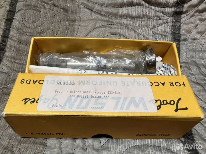 Посадочная матрица Wilson 222 Remington