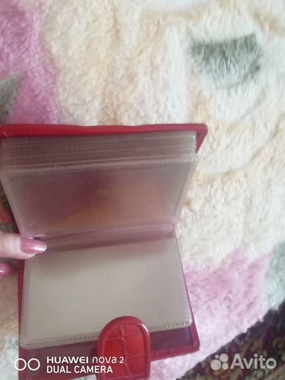 Визитница fiore из натуральной кожи. 20 стр