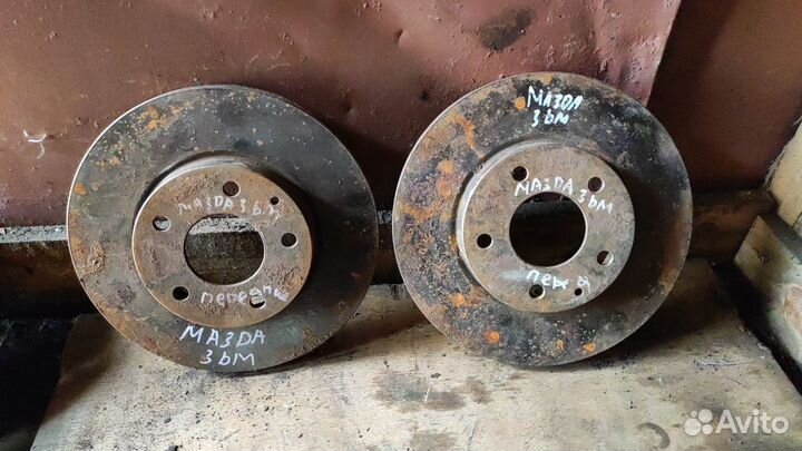 Диск тормозной передний mazda 3 bm cx-3 dk