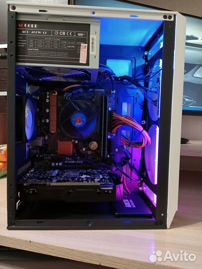 Игровой пк(Core-i3 7100\SSD-512gb\GTX1050ti)