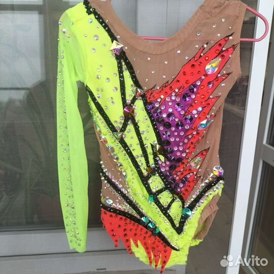 Купальник для художественной гимнастики, 110-116