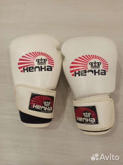 Боксерские перчатки 12 oz кожа