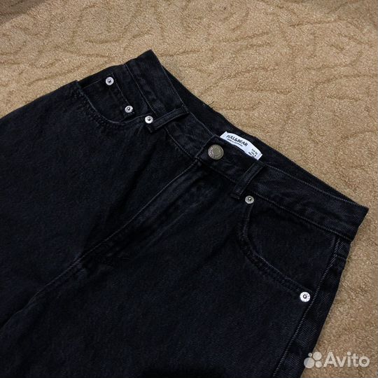 Джинсы pull and bear 36 женские широкие