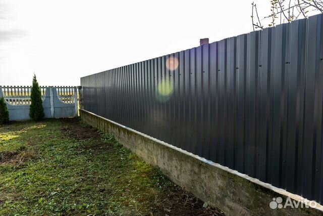 Заборы из профлиста и евроштакетника под ключ купить в Туле | Товары ...