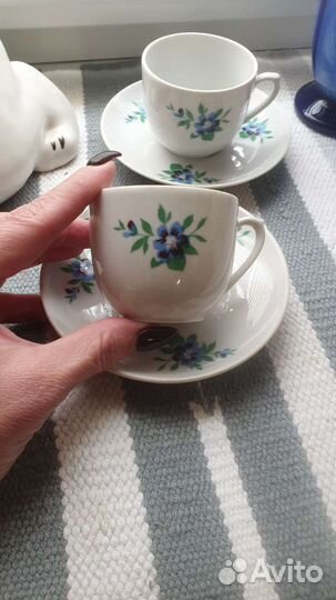 Чашка с блюдцем СССР