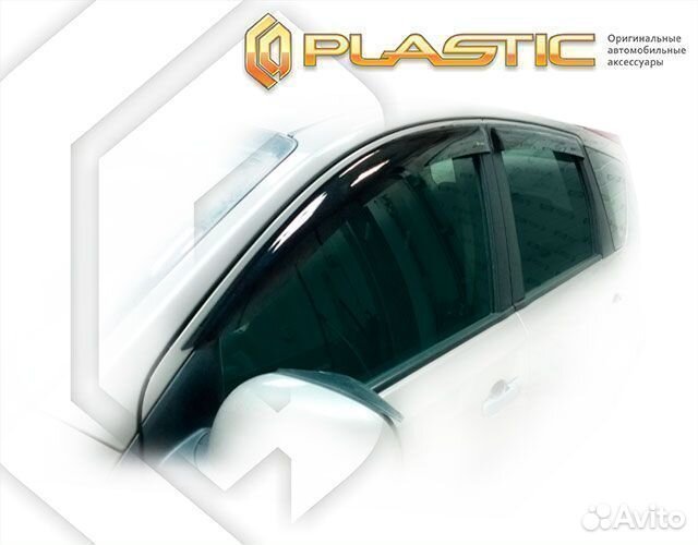 Ветровики полупрозрачный Nissan Note 2008–2012