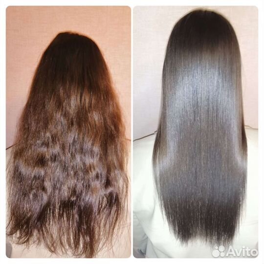 Кератиновое выпрямление и ботокс волос