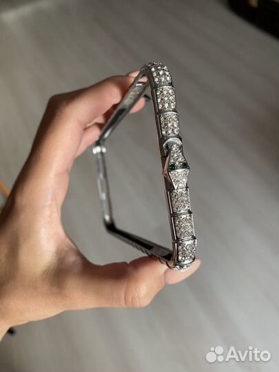 Бампер со стразами на iPhone XS Max