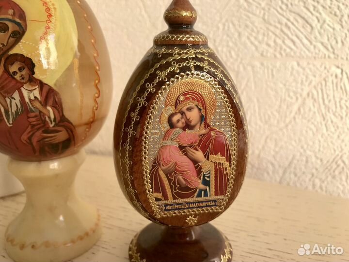 Яйцо пасхальное икона сувенир