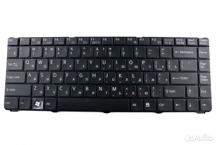 Клавиатура для ноутбука Sony VGN-NR черная p/n: NS