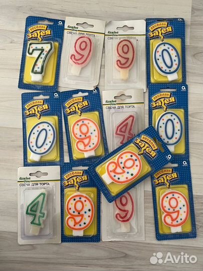 Свечи для торта (цена за все)