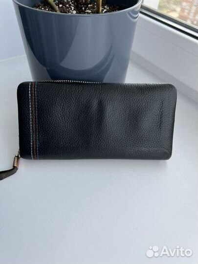 Мужской кошелек натуральная кожа