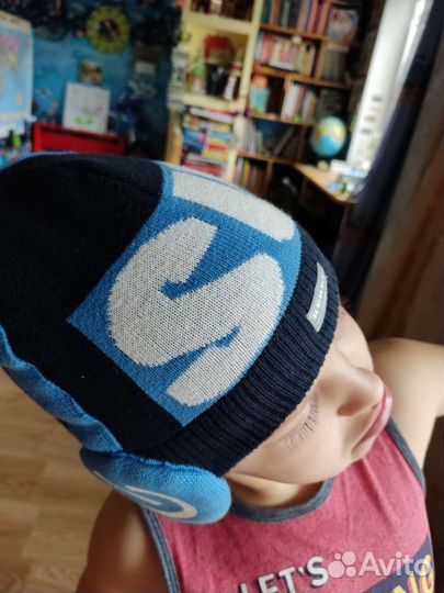 Шапка для мальчика демисезонная