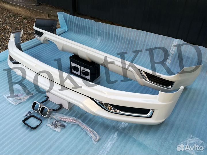 Обвес Land Cruiser 200 16г Modellista Белый