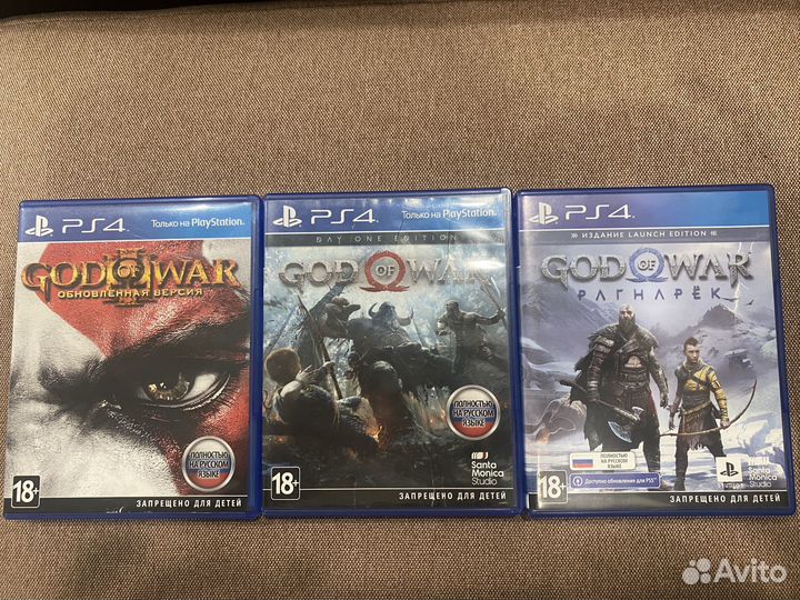 Игры PS4 God of War