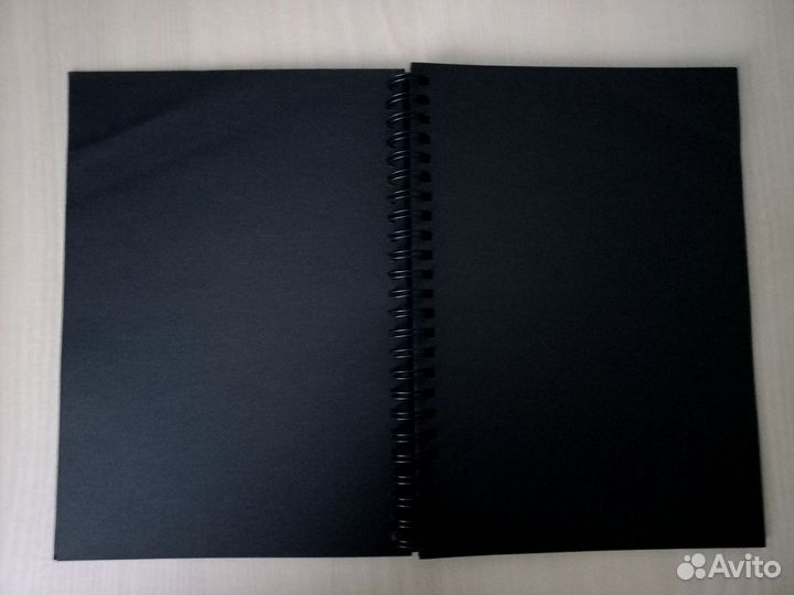 Скетчбуки с чёрной бумагой А5