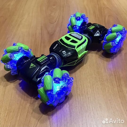 Машинка перевертыш управление жестами