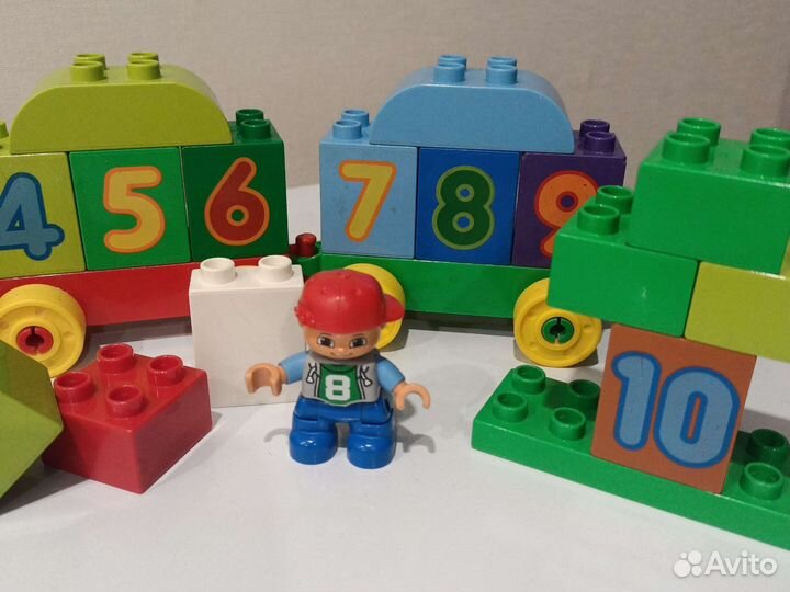 Поезд lego duplo 10558