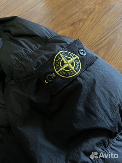 Пуховик Stone Island crinkle reps down parka