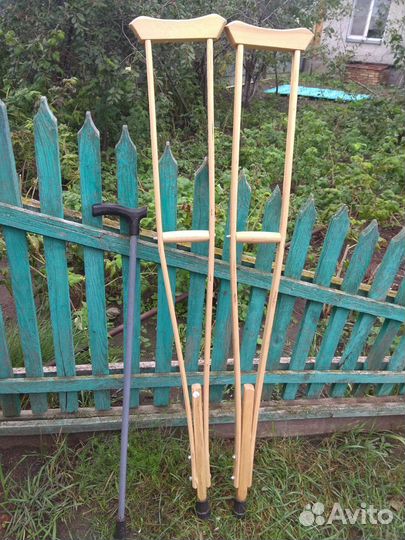 Костыли и трость