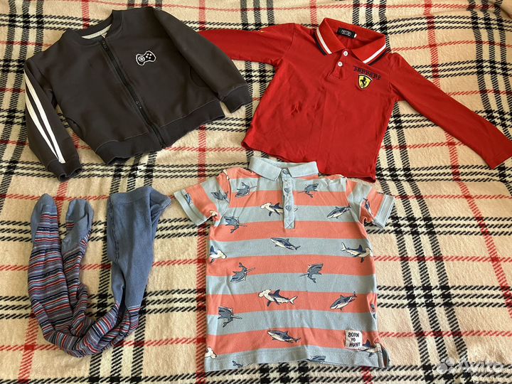 Пакет одежды для мальчика 110-116