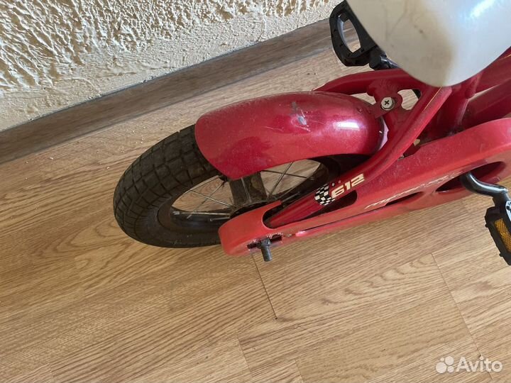 Велосипед детский Merida с родительской ручкой