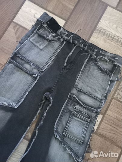 Джинсы y2k opium