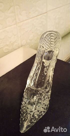 Сувенир Хрустальная туфелька, СССР