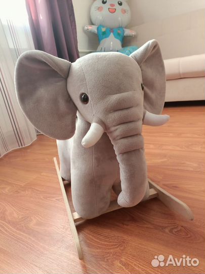 Детская качалка слоник