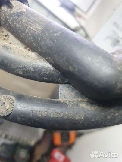 Патрубок радиатора отопителя BMW 5 (E34) 88-95г