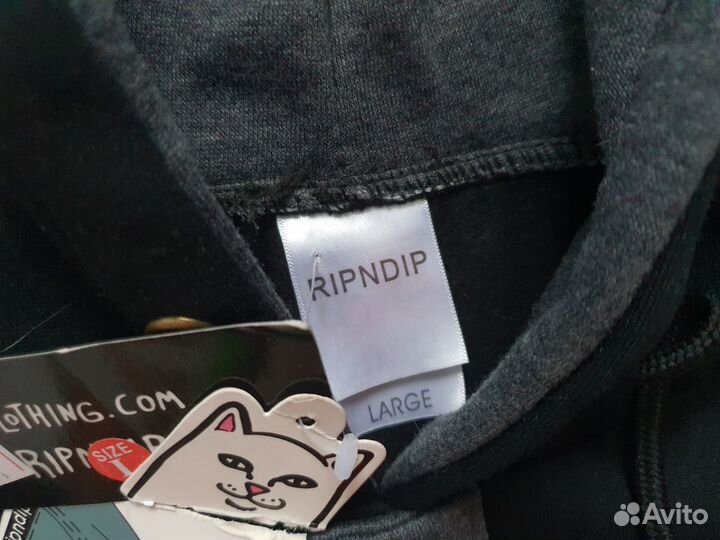 Худи толстовка утепленная Ripndip