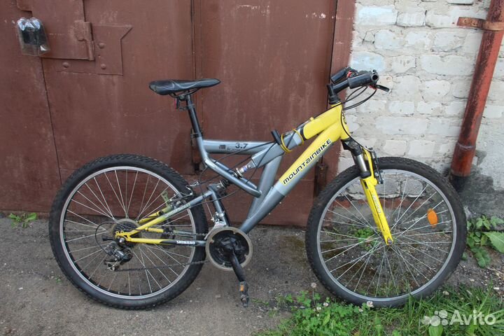 Велосипед двухподвес Mountainbike Schimano