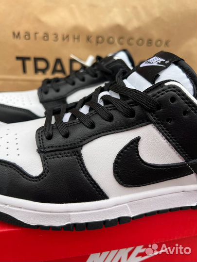 Кроссовки nike dunk low panda